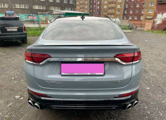 Образец цвета C20 THE SKY GRAY на автомобиле - №3