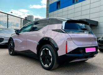 Образец цвета E44 PINK на автомобиле - №2