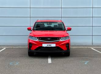 Образец цвета E32 BRIGHT VERMILION на автомобиле - №0