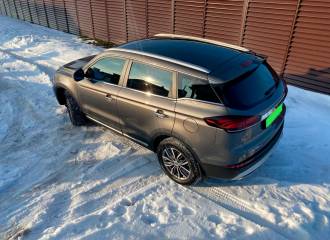 Образец цвета C19 SEINE GREY на автомобиле - №2