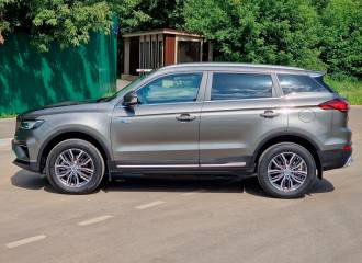 Образец цвета C21 MAGNETIC GREY на автомобиле - №2