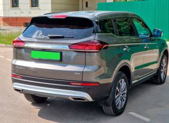 Образец цвета C21 MAGNETIC GREY на автомобиле - №3