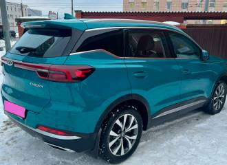 Образец цвета BLU09 JASPER BLUE на автомобиле - №2