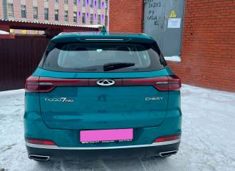 Образец цвета BLU09 JASPER BLUE на автомобиле - №3