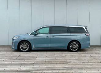 Образец цвета GREEN CLOUD GREY на автомобиле - №2