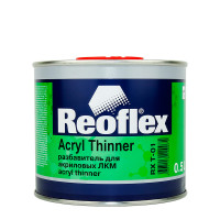 Разбавитель REOFLEX RX T-01 для акриловых ЛКМ 0,5л (СТАНДАРТНЫЙ) фото 1