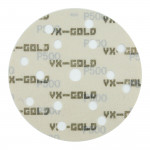 Абразивный круг на липучке VX-GOLD (150 мм; 15 отв; Р500; золотой)