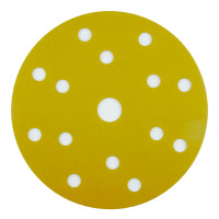 Абразивный круг на липучке VX-GOLD (150 мм; 15 отв; Р800; золотой) фото 1