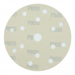 Абразивный круг на липучке VX-GOLD (150 мм; 15 отв; Р800; золотой)