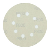 Абразивный круг на липучке VX-GOLD (125 мм; 8 отв; Р800; золотой) фото 1