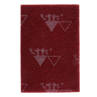 Шлифовальный материал SIA на волоконной основе (Скотч-брайт) VERY FINE красный (P320, 152х229х6 мм) фото 1