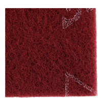 Шлифовальный материал SIA на волоконной основе (Скотч-брайт) VERY FINE красный (P320, 152х229х6 мм) фото 1