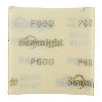 Губка шлифовальная односторонняя SUNMIGHT SOFT FLEX (114х125х5 мм; Р600) фото 1