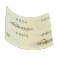 Губка шлифовальная односторонняя SUNMIGHT SOFT FLEX (114х125х5 мм; Р600) фото 1