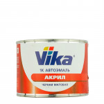 Автоэмаль VIKA 1K АК-142 ЧЕРНАЯ МАТОВАЯ 0,4кг (акриловая)