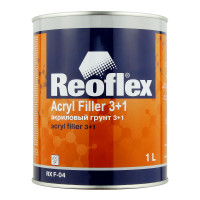 Грунт-наполнитель 2К REOFLEX 3+1 (1л) БЕЛЫЙ фото 1