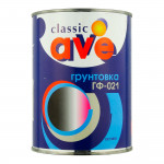 Грунт антикоррозионный 1К AVE ГФ-021 (1кг) КРАСНО-КОРИЧНЕВЫЙ