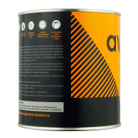 Грунт акриловый 1К AVE (1кг) финишный быстросохнущий СЕРЫЙ фото 1