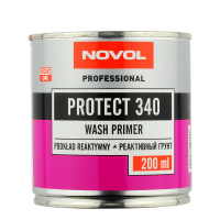 Грунт кислотный/фосфатирующий 2К NOVOL PROTECT 340 WASH PRIMER (0,2л) КРАСНЫЙ фото 1