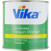 Грунт кислотный/фосфатирующий 2К VIKA WASH PRIMER (0,8л) ЖЕЛТО-ЗЕЛЕНЫЙ фото 1