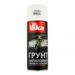 Грунт-спрей VIKA 1K акриловый универсальный (520 мл) БЕЛЫЙ