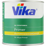 Алкидный грунт антикоррозионный 1K VIKA (1кг) КРАСНО-КОРИЧНЕВЫЙ