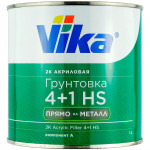 Грунт акриловый 2K VIKA 4+1 HS «прямо на металл» (1л) ЧЕРНЫЙ