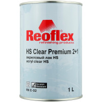 Лак REOFLEX HS Clear Premium 2+1 акриловый (1л) RX C-02 фото 1