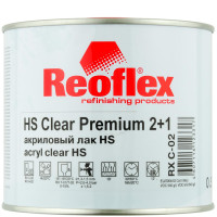 Лак REOFLEX HS Clear Premium 2+1 акриловый (0,5л) RX C-02 фото 1