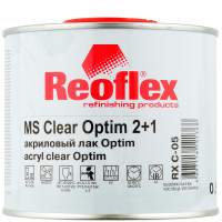 Лак REOFLEX MS Clear Optim 2+1 акриловый (0,5л) RX C-05 фото 1