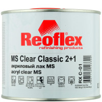 Лак REOFLEX MS Clear Classic 2+1 акриловый (0,5л) RX C-01 фото 1