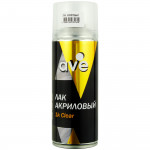 Лак-спрей глянцевый 1K AVE Clear акриловый (520мл)