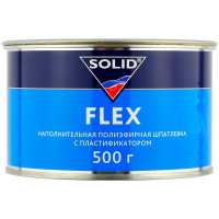 Шпатлевка SOLID FLEX высокоэластичная по пластику (0,5кг) фото 1