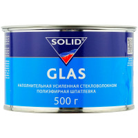 Шпатлевка SOLID GLAS наполнительная со стекловолокном (0,5кг) фото 1