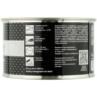 Шпатлевка SOLID CARBON PUTTY наполнительная усиленная углеволокном (0,5кг) фото 1