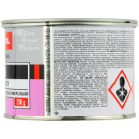 Шпатлевка NOVOL UNI наполнительная среднезернистая универсальная (0,25кг) фото 1