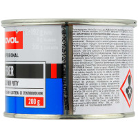 Шпатлевка NOVOL FIBER наполнительная со стекловолокном (0,2кг) фото 1