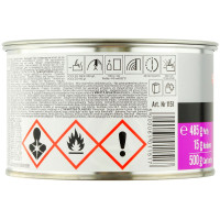 Шпатлевка NOVOL UNISOFT наполнительная среднезернистая универсальная мягкая (0,5кг) фото 1