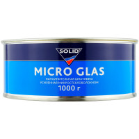 Шпатлевка SOLID MICRO GLAS наполнительная с микростекловолокном (1кг) фото 1
