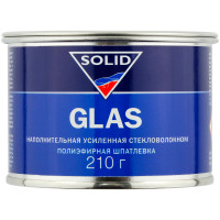 Шпатлевка SOLID GLAS наполнительная со стекловолокном (0,21кг) фото 1