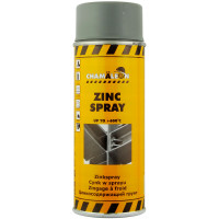 Грунт-спрей цинкосодержащий термостойкий CHAMALEON 1K ZINC SPREY (400 мл) СЕРЫЙ фото 1
