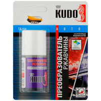 Преобразователь ржавчины KUDO KU-70005 со структурным модификатором во флаконе с кисточкой (15мл) фото 1