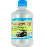 Растворитель Р-650 ГОСТ 18188-72 бутылка СИНТЕЗ (0,48л) фото 1