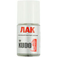 Лак автомобильный KUDO KU-70000 ремонтный во флаконе с кисточкой (15мл) фото 1