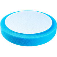 Круг полировальный AVE поролоновый мягкий на липучке синий (150x30 мм) фото 1