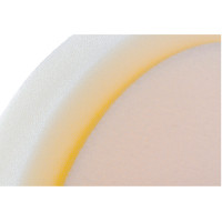 Круг полировальный AVE поролоновый жесткий на липучке белый (150x30 мм) фото 1