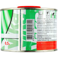 Грунт по пластику адгезионный 1К VIKA (0,5л) ПРОЗРАЧНЫЙ фото 1