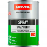 Шпатлевка жидкая 2K NOVOL SPRAY наполнительная двухкомпонентная (1,2кг)