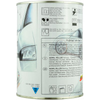 Грунт-наполнитель 2К NOVOL STUDIO HS 4+1 (0,8л) СЕРЫЙ фото 1