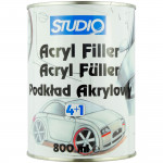 Грунт-наполнитель 2К NOVOL STUDIO HS 4+1 (0,8л) СЕРЫЙ